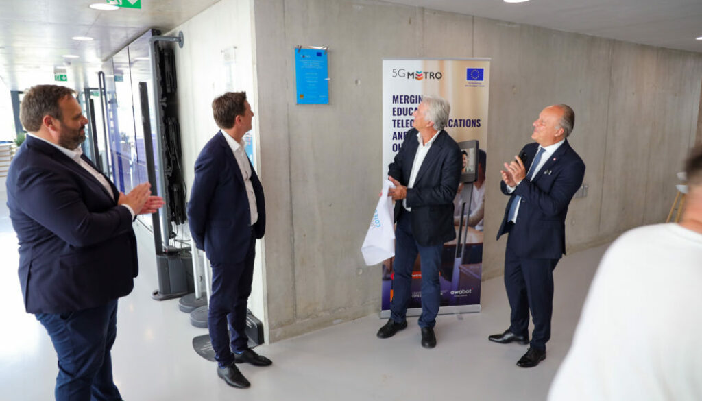 Opening of IMREDD's hybrid private 5G network